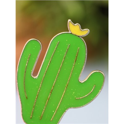 Крючок на липучке «Cactus», green