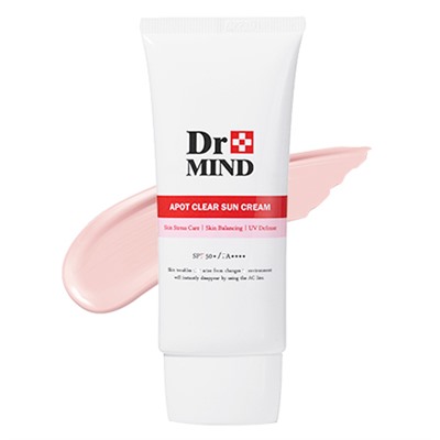 Dr.MIND APOT CLEAR Солнцезащитный крем SPF50+ PA++++