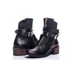 Женские кожаные ботинки V.Arimany V1138 Черный: Под заказ