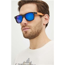Okulary przeciwsłoneczne męskie z powłoką Revo i polaryzacją kolor multicolor