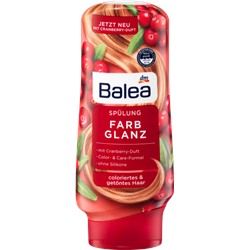 Balea (Балеа) Spulung Farbglanz Увлажняющий Кондиционер-Ополаскиватель для Волос с провитамином В3 и В5 для легкого Расчесывания с Экстрактом клюквы, 300 мл