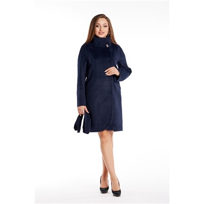 Пальто женское демисезонное 20770  (синий)