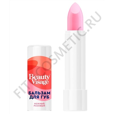 Бальзам для губ FITO-Косметик с оттенком нежный розовый серии Beauty Visage 3,6 гр.