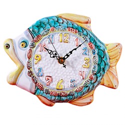 Часы "Рыба" глазурь