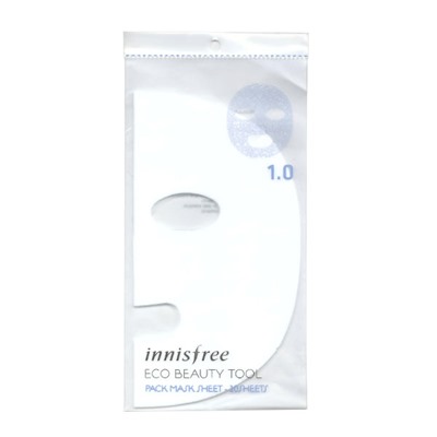 Innisfree ECO Beauty Tool Хлопковая маска-заготовка (10 шт)