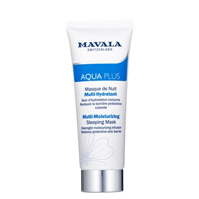 Активно Увлажняющая Ночная Маска Aqua Plus Multi-Moisturizing Sleeping Mask, Mavala 75 мл