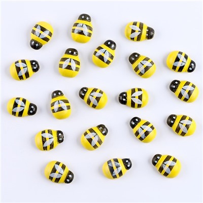 Набор декоративных наклеек «Пчёлки» 20 шт 2,5 × 1,8 см