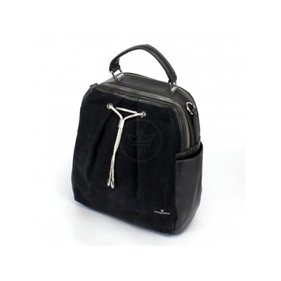 Рюкзак жен иск/кожа+нат/замша Marrivina-20059-3,   (сумка-change),  2отд,  серый SALE 241171