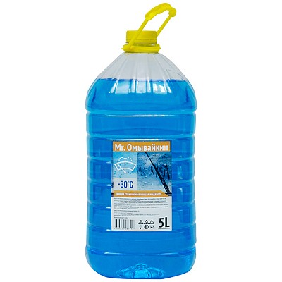Незамерзающая жидкость для омывателя автостекол, 5 л (-30с)