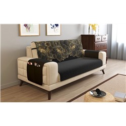 Дивандек на 3х местный диван с подлокотниками, 195*165 см. + 30 см. клапан арт. ДДСМ023-14935-СД.М0006