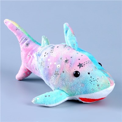 Мягкая игрушка «Акула», космос, 26 см