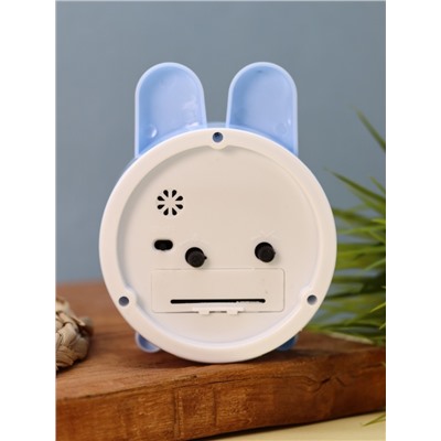 Часы-будильник "Bunny", blue (13,5х10,4 см)