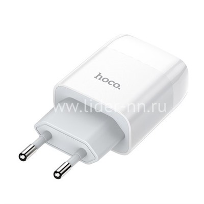 СЗУ 2 USB выхода (2400mAh/5V) HOCO C73A (белый)