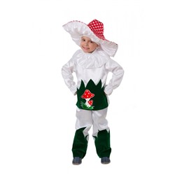 Детский карнавальный костюм Грибок (текстиль) 8005