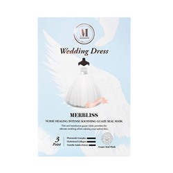 Merbliss Медсестра Healing Intense Soothing Gauze Seal маска 1 шт.