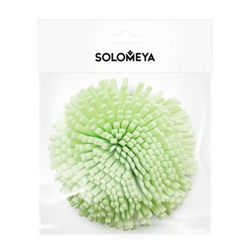 Мочалка спонж для тела, зеленая Bath Sponge, green, Solomeya, 1 шт.