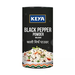 Молотый малабарский Черный перец (100 г), Black Pepper Powder Malabar, произв. Keya