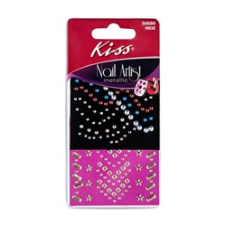 Набор стикеров для ногтей Nail Artist Metallic Stones Studs (NS32), Kiss