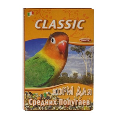 Корм FIORY Classic для средних попугаев, 400 г.