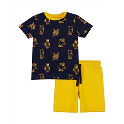 Пижама для мальчика PL 32312353 Желтый Темно-синий