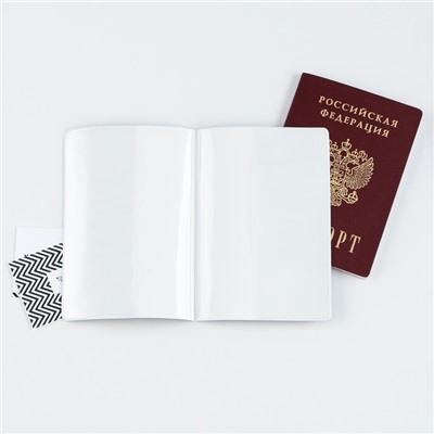 Обложка для паспорта LOVE, ПВХ, полноцветная печать