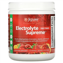 Jigsaw Health, Electrolyte Supreme, фруктовый пунш, 336 г (11,9 унции)