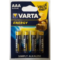 Элемент питания LR03 VARTA  4BL ENERGY 4103