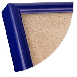 Рамка для сертификата Interior Poster 30x40 синий пластик 9мм, со стеклом		артикул 5-43782