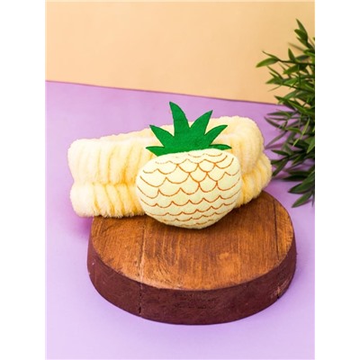 Повязка на голову "Pineapple", yellow