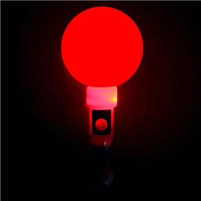 Палочка световая «Шар», внутри шарик, цвета МИКС