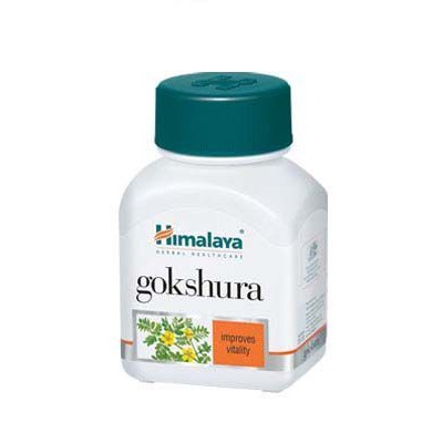 Гокшура Himalaya Gokshura, 60 шт,помогает наращивать мускулы, афродизиак, поднимает уровень тестостерона