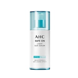 AHC Safe on Light Sun Солнцезащитная Крем-Сыворотка (SPF50+PA++++) 40ml