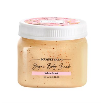 Bouquet Garni Sugar Body Scrub White Musk 500g