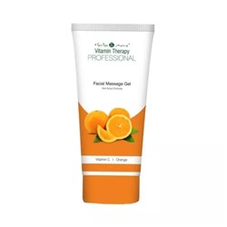 Массажный гель для лица против акне с Витамином С и Апельсином (100 г), Facial Massage Gel Anti Acne Formula Vitamin C Orange, произв. Herbs & More