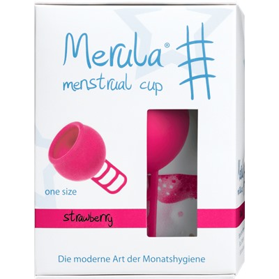 Merula Menstruationstasse pink Мерула Менструальная чаша, универсальный размер, розовая, Германия