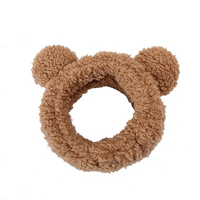 Повязка на голову "Plush ears", brown