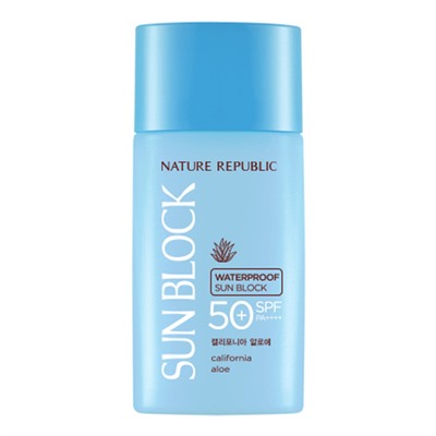 NATURE REPUBLIC California Aloe Водостойкий солнцезащитный блок SPF50+ PA++++