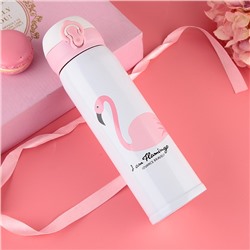 Термос «Flamingo», white (500 ml)