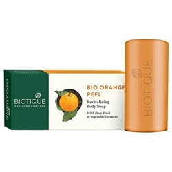Biotique Bio Orange Peel Revitalizing Body Soap 150g / Био Мыло Восстанавливающее с Апельсиновой Коркой 150г
