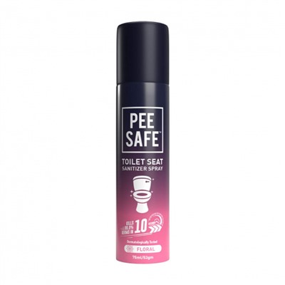 Антибактериальный спрей для сиденья от унитаза Цветочный (75 мл), Toilet Seat Sanitizer Spray Floral, произв. Pee Safe