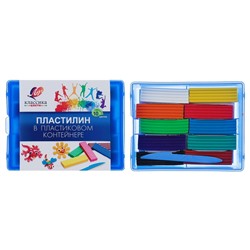 Пластилин 10 цветов 200 г "Классика"