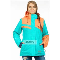 Женская горнолыжная куртка  SnowHeadquarter B-8723 green