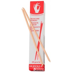 Палочки для маникюра деревянные Manicure Sticks, Mavala 20 шт/уп