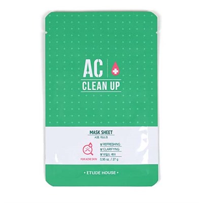 ETUDE HOUSE AC Clean Up Очищающая маска для проблемной кожи