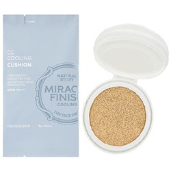 THE FACE SHOP CC Cooling Cushion СС крем с охлаждающим действием SPF42 PA+++ [Сменный блок]