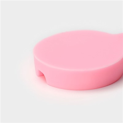 Силиконовый молд «Пуговка», 9,5×2,9 см, цвет розовый