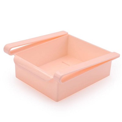 Органайзер для холодильника Homsu, 20х20х7 см, розовый