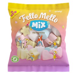 Жев.зефир Marshmallows) "FELLO MELLO" 85гр MIX/15шт