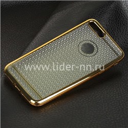 Задняя панель для iPhone7 Plus/8 Plus Силикон (15001ch) золото