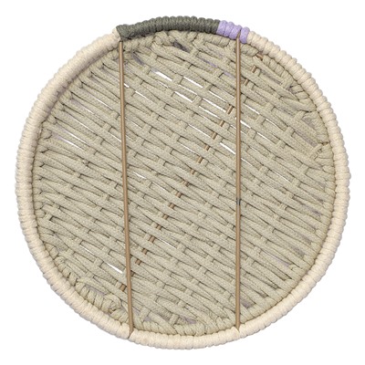 Корзина плетеная Conga Grey из коллекции Ethnic, размер L